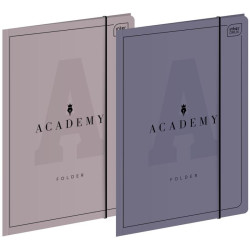 TECZKA Z GUMKĄ A4 ACADEMY