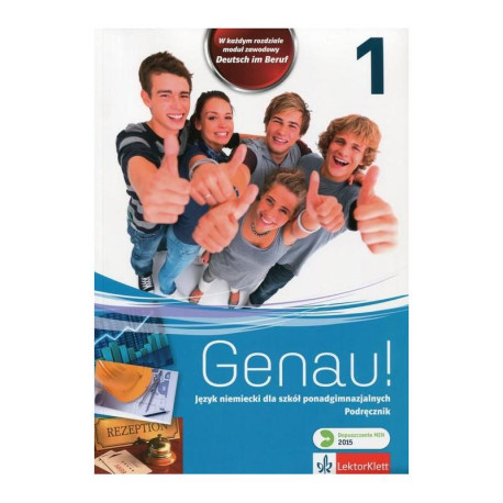 GENAU! 1 PODRĘCZNIK + CD