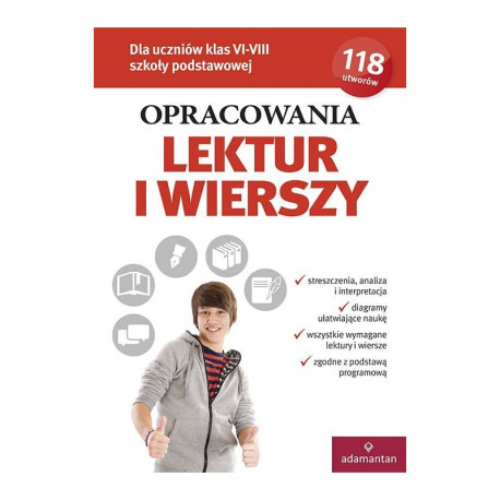 OPRACOWANIA LEKTUR I WIERSZY DLA KLAS 6-8 SZKOŁY PODSTAWOWEJ