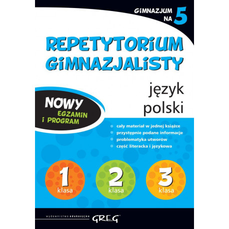 Język polski repetytorium gimnazjalisty