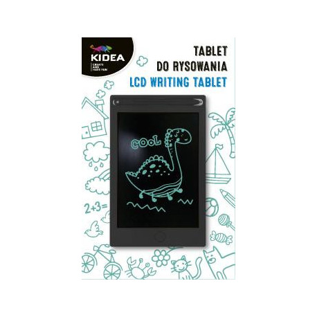 Kidea Tablet do rysowania A czarny Derform