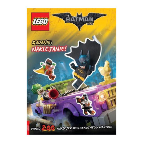 LEGO BATMAN MOVIE ZADANIE NAKLEJANIE!