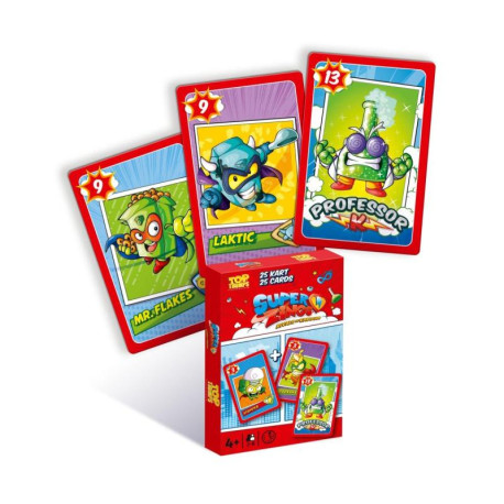 PIOTRUŚ GRA KARCIANA TOP TRUMPS SUPER ZINGS 4+