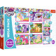 NIEZWYKŁE KUCYKI MY LITTLE PONY PUZZLE 10W1 4+ OUTLET