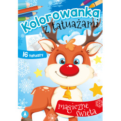 MAGICZNE ŚWIĘTA. KOLOROWANKA Z TATUAŻAMI