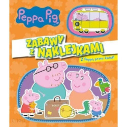 ŚWINKA PEPPA ZABAWY Z NAKLEJKAMI Z PEPPĄ PRZEZ ŚWIAT!