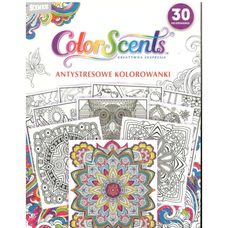 COLORSCENTS ANTYSTRESOWE KOLOROWANKI