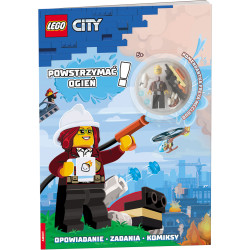 LEGO CITY POWSTRZYMAĆ OGIEŃ! + Figurka Komendanta