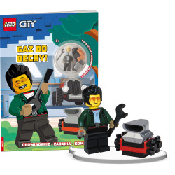 LEGO CITY GAZ DO DECHY! + FIGURKA Tread Octane