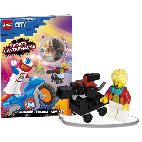 LEGO CITY SPORTY EKSTREMALNE + FIGURKA