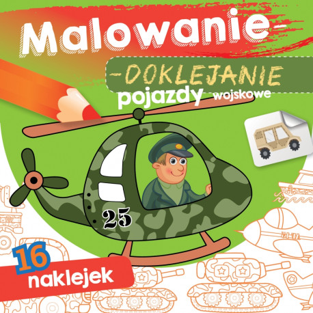 Malowanie-doklejanie. Pojazdy wojskowe