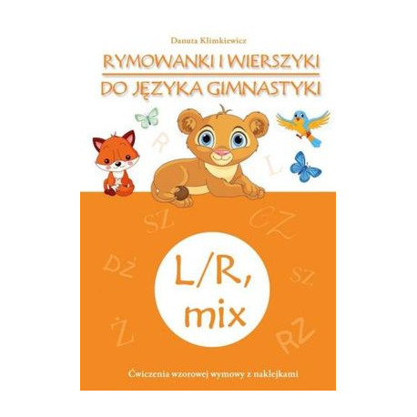 Lr mix rymowanki i wierszyki do języka gimnastyki Danuta Klimkiewicz