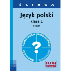 Język polski klasa II liceum - ściąga