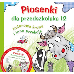 PIOSENKI DLA PRZEDSZKOLAKA 12 + CD Zawadzka Danuta