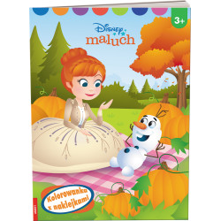 DISNEY MALUCH KOLOROWANKA Z NAKLEJKAMI NA-9204