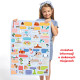 Puzzle obserwacyjne 100 el. Mapa Polski Bright Junior Media