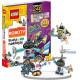 LEGO BOOKS BUDUJ I NAKLEJAJ ROBOTY  3 w 1 + KLOCKI