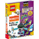 LEGO BOOKS BUDUJ I NAKLEJAJ ROBOTY  3 w 1 + KLOCKI