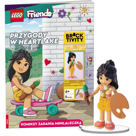 LEGO FRIENDS PRZYGODY W HEARTLAKE + Figurka Minilaleczka