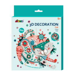 DEKORACJA 3D KOT OUTLET