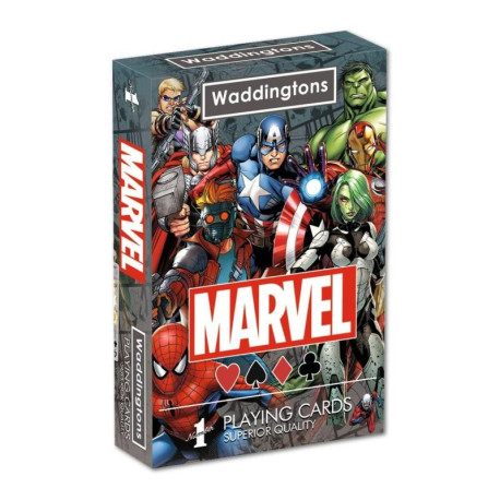 TALIA 55 KART DO GRY WADDINGTONS MARVEL UNIVERSE