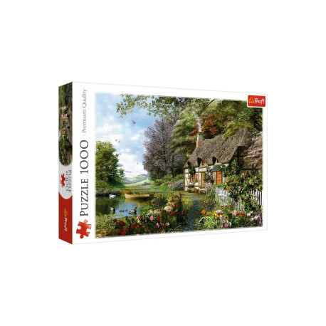 UROCZY ZAKĄTEK PUZZLE 1000 ELEMENTÓW TREFL 12+ OUTLET