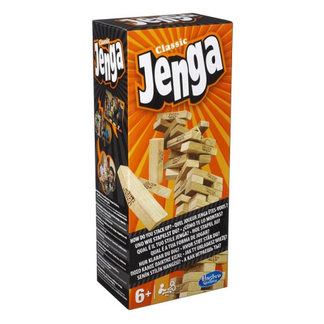 JENGA GRA ZRĘCZNOŚCIOWA 6+ OUTLET