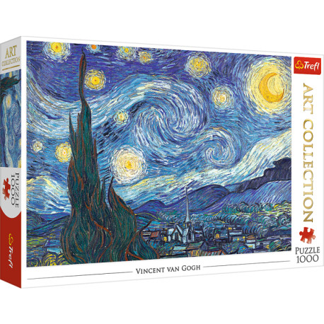 GWIAŹDZISTA NOC VINCENT VAN GOGH PUZZLE 1000 ELEMENTÓW 10+