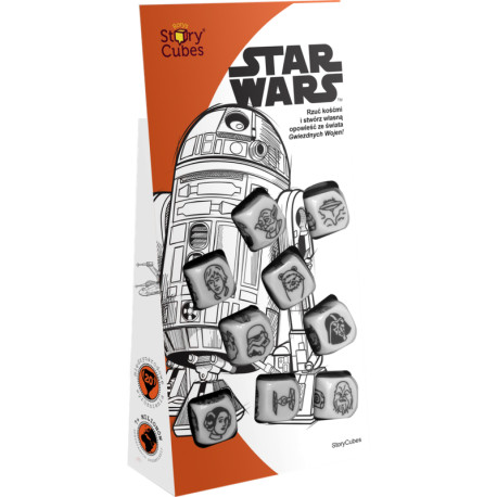 STORY CUBES STAR WARS GRA RODZINNA 6+ OUTLET