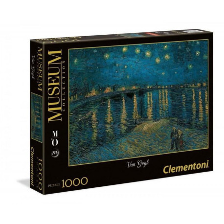 VAN GOGH PUZZLE 1000 ELEMENTÓW CLEMENTONI 12+ OUTLET