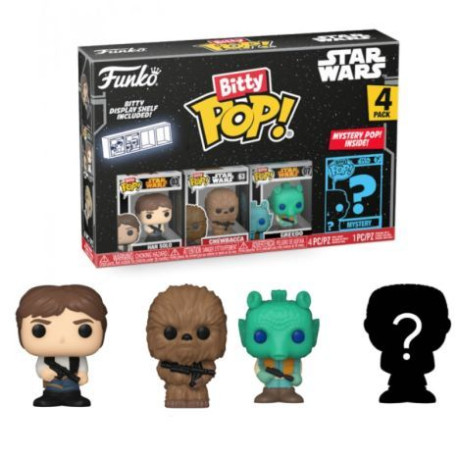 Funko Figurka POP Bitty: Star Wars Han Solo 4pak OUTLET