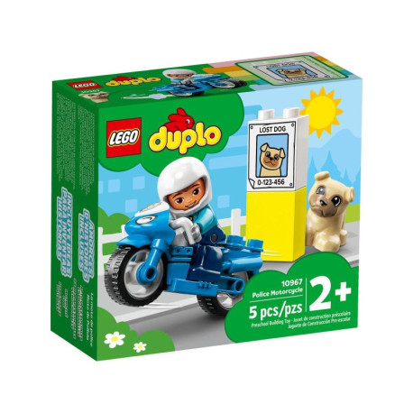 MOTOCYKL POLICYJNY LEGO DUPLO 10967 OUTLET