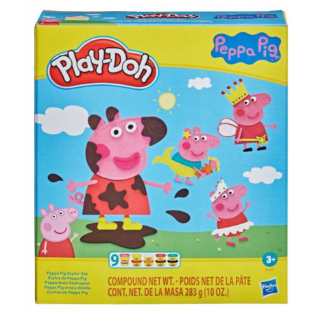 PLAY-DOH ZESTAW Z MASĄ PLASTYCZNĄ ŚWINKA PEPPA 3+ OUTLET