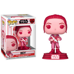 FUNKO POP! FIGURKA KOLEKCJONERSKA Star Wars Rey (Valentine) 588 OUTLET