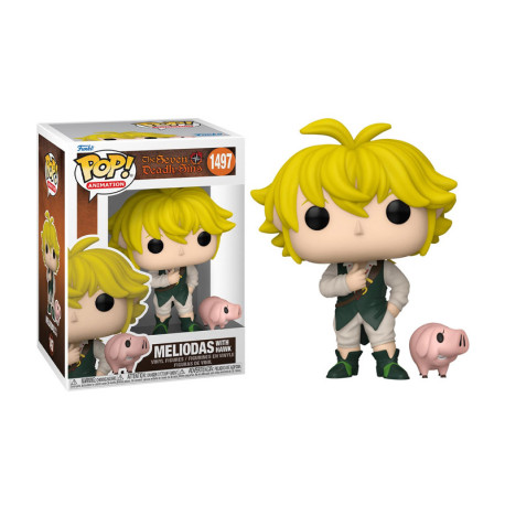 FUNKO POP! FIGURKA KOLEKCJONERSKA THE SEVEN DEADLY SINS: MELIODAS WITH HAWK 1497 OUTLET