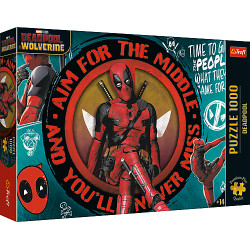 PUZZLE 1000 TREFL PREMIUM PLUS MARVEL DEADPOOL 10835 OUTLET