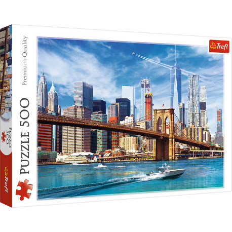 PUZZLE 500 WIDOK NA NOWY JORK 37331 OUTLET