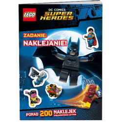 Lego DC comics zadanie naklejanie LAS-450