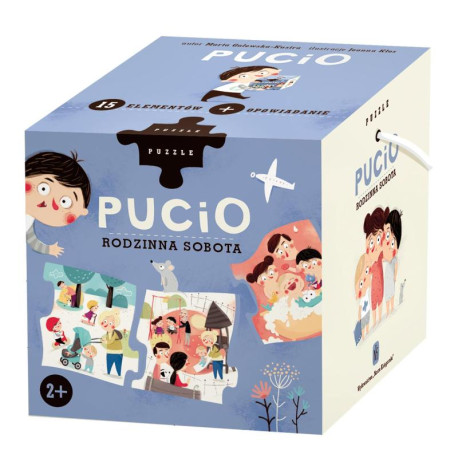 PUCIO RODZINNA SOBOTA PUZZLE 15 ELEMENTÓW + OPOWIADANIE 2+ OUTLET