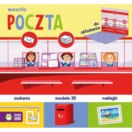 WESOŁA POCZTA DO SKŁADANIA 4+