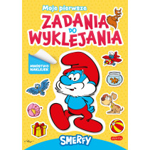 SMERFY. MOJE PIERWSZE ZADANIA DO WYKLEJANIA SMERFY. MOJE PIERWSZE ZADANIA DO WYKLEJANIA