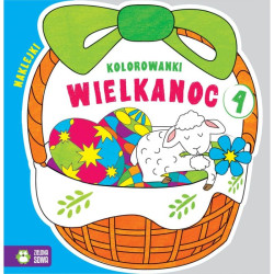 KOLOROWANKI WIELKANOC KOSZYCZEK 4