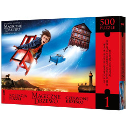 MAGICZNE DRZEWO CZERWONE KRZESŁO PUZZLE 500 ELEMENTÓW  OUTLET