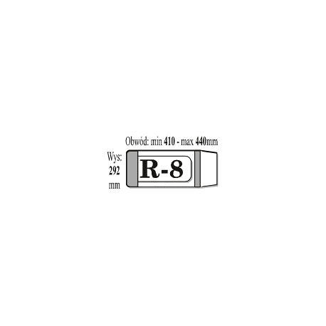 PACZKA OKŁADKA IKS R-8 (50 SZTUK W PACZCE)