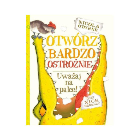 OTWÓRZ BARDZO OSTROŻNIE. UWAŻAJ NA PALCE!