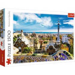 BARCELONA PARK GUELL PUZZLE 1500 ELEMENTÓW OUTLET