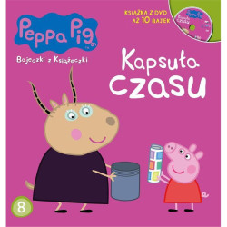 KAPSUŁA CZASU ŚWINKA PEPPA BAJECZKI Z KSIĄŻECZKI 8 + DVD