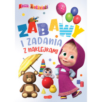 Zabawy i zadania z naklejkami. Masza i Niedźwiedź Zabawy i zadania z naklejkami. Masza i Niedźwiedź