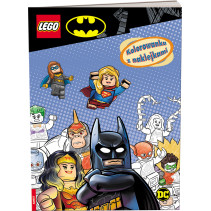LEGO DC COMICS KOLOROWANKA Z NAKLEJKAMI NA-6451 LEGO DC COMICS KOLOROWANKA Z NAKLEJKAMI NA-6451