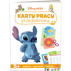 DISNEY UCZY KARTY PRACY PRZEDSZKOLAKA 5-LATKI CLASSIC UKP-9302